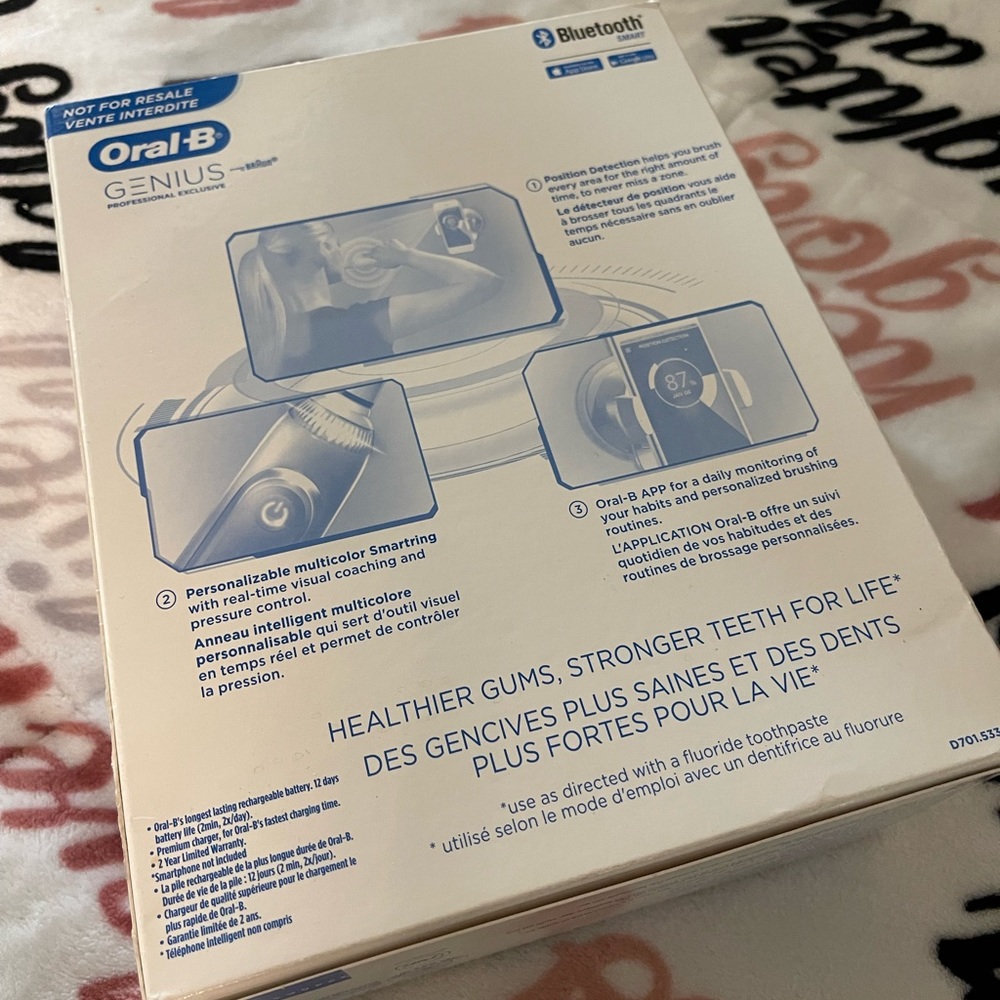 Oral B spin toothbrush